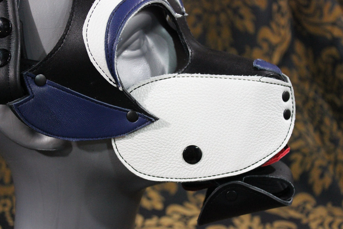 Husky style Pup Hood with Blue highlights - view 7
