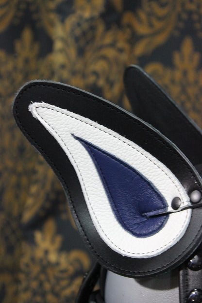 Husky style Pup Hood with Blue highlights - view 11