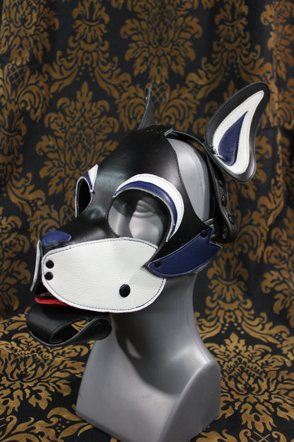Husky style Pup Hood with Blue highlights - view 20