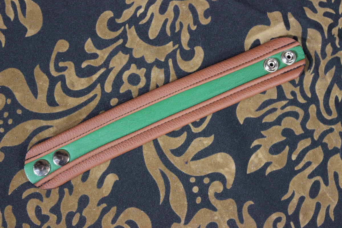 Two-Toned Armband with Snaps - Recessed Construction - view 2