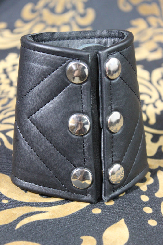Wrist Bracer with Optional Wallet Insert - front view