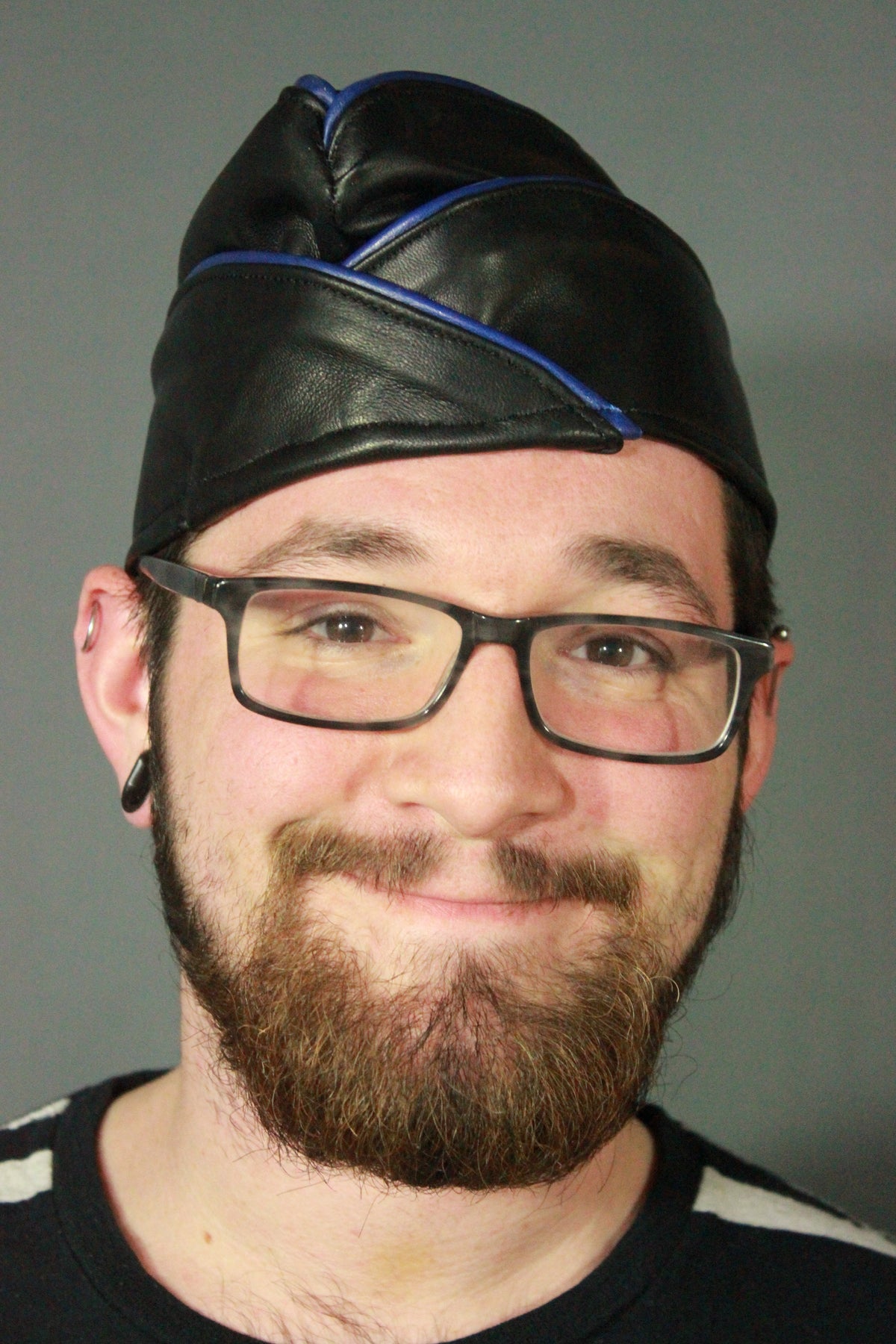 Leather Garrison Cap - view 10