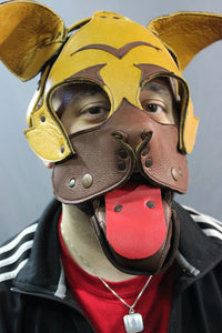 Pug Style Pup Hood - front view