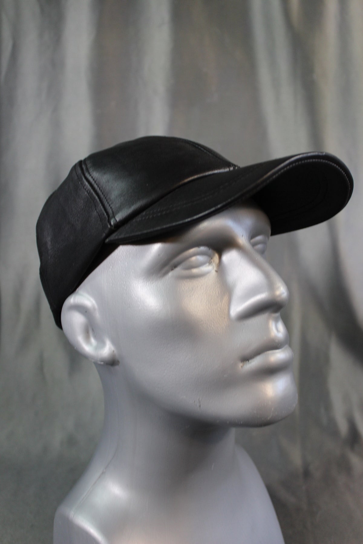 OnF Leather Baseball Cap - view 4