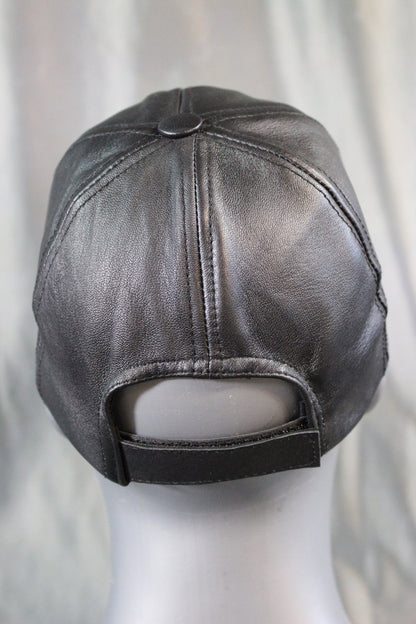 OnF Leather Baseball Cap - view 7