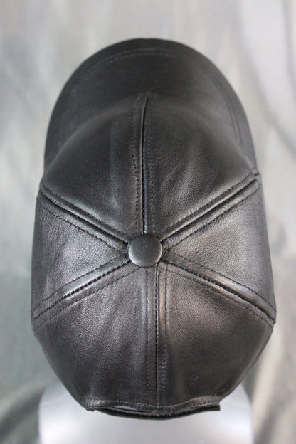 OnF Leather Baseball Cap - view 8