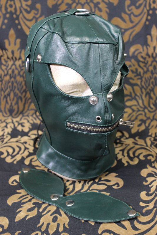 Bondage Hood by The Otter and The Fox - front view