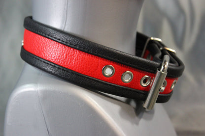 Two-Tone Collar - Recessed Stripe Construction - view 8