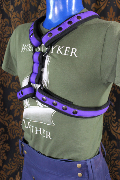 Neoprene Two-Toned Extended X Harness - view 11