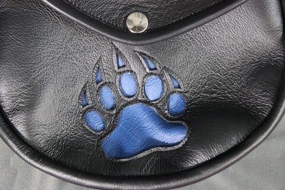 Leather Sporran with Bear Paw - view 8