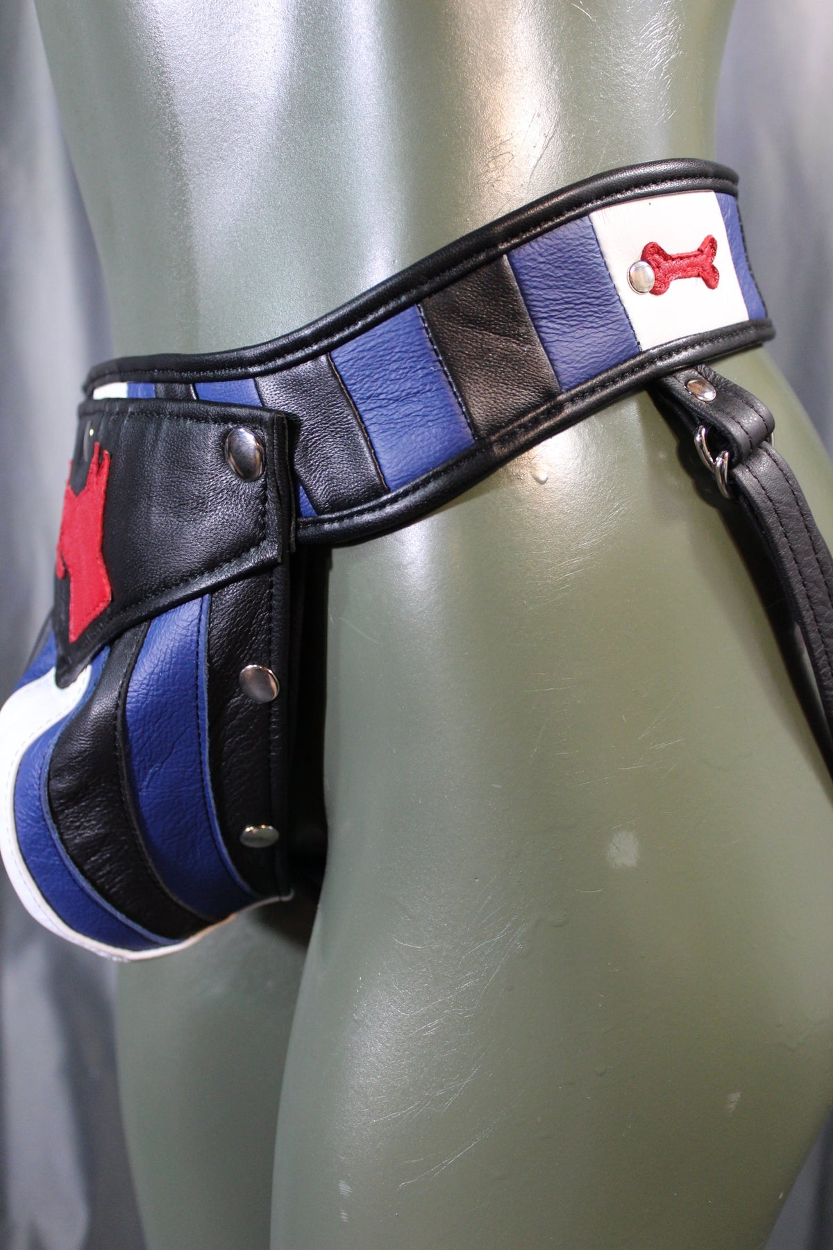 Pup Handler Leather Jock - view 18
