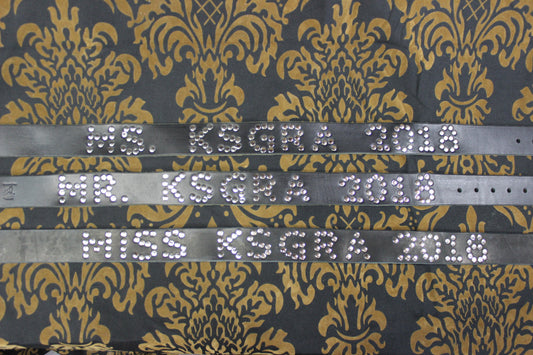 Title Holder Belt - front view