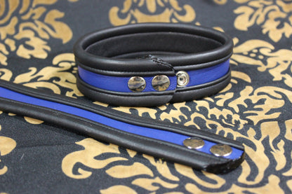 Two-Toned Armband with Snaps - Recessed Construction - front view