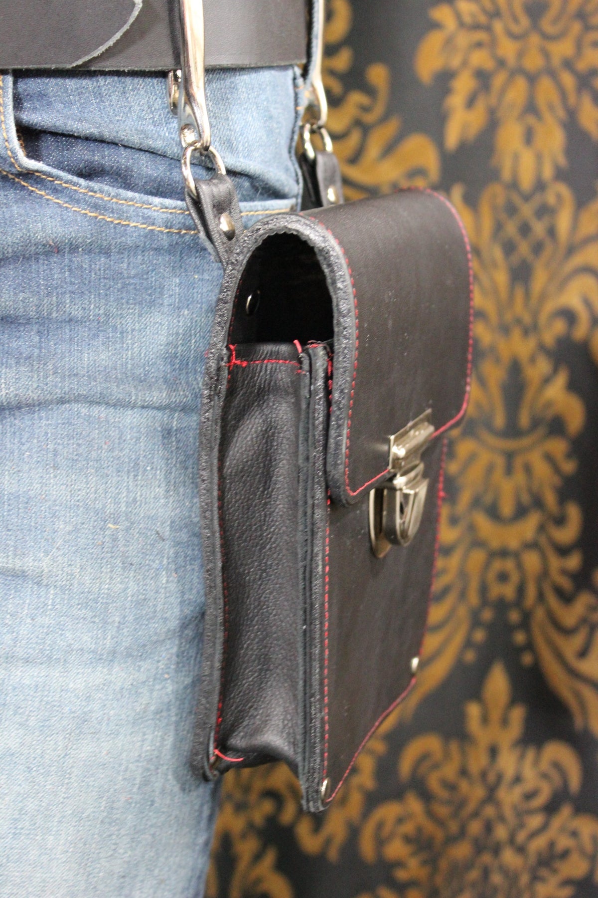 Leather Phone Case with Catch Tuck Lock - view 2