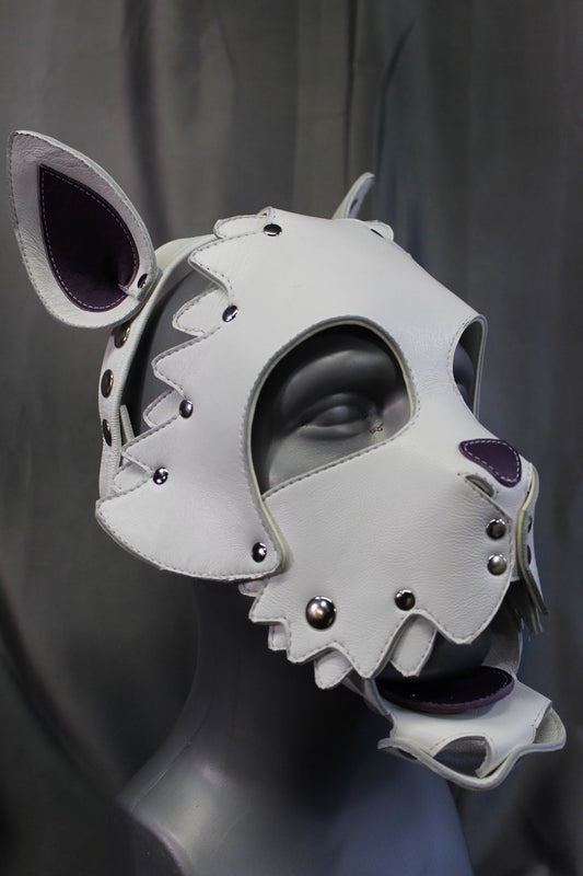 Scruffy Kitty Hood - front view