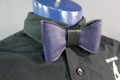 Leather Bowties - front view