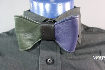 Leather Bowties (Two Color) - front view