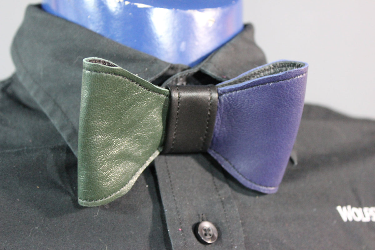 Leather Bowties (Two Color) - view 6