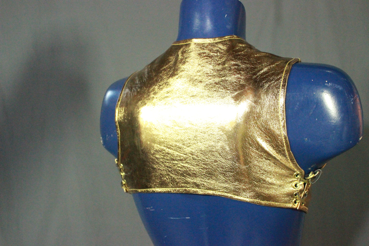 Lascivious's Golden Bolero & Booty Shorts - view 3