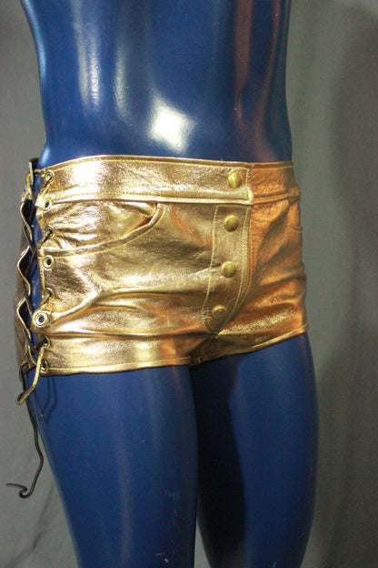 Lascivious's Golden Bolero & Booty Shorts - view 6