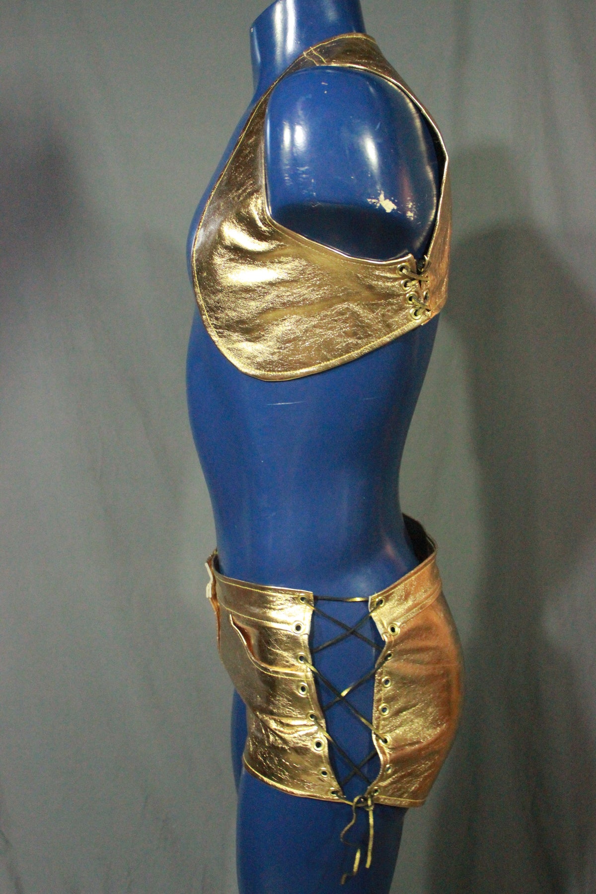 Lascivious's Golden Bolero & Booty Shorts - view 9