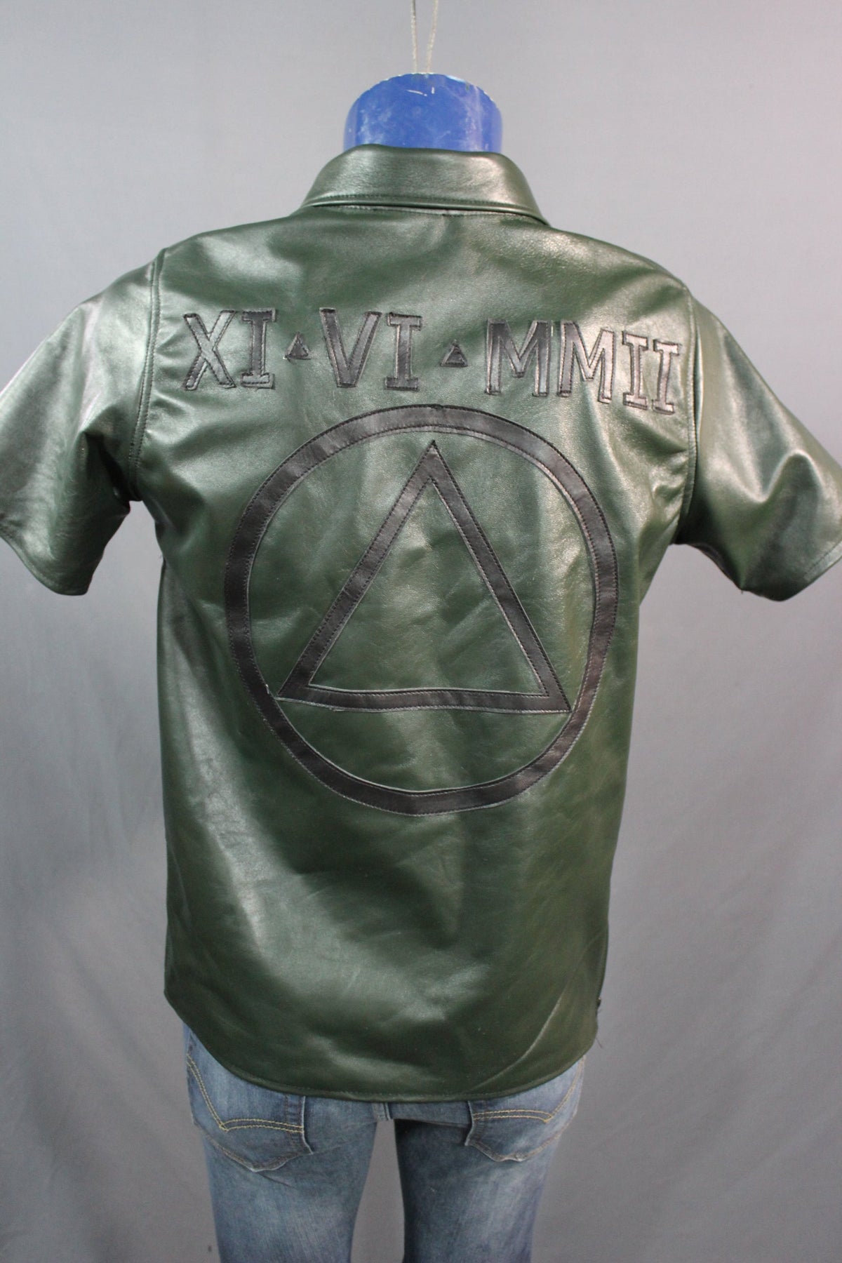 Leather Polo Shirt - view 2