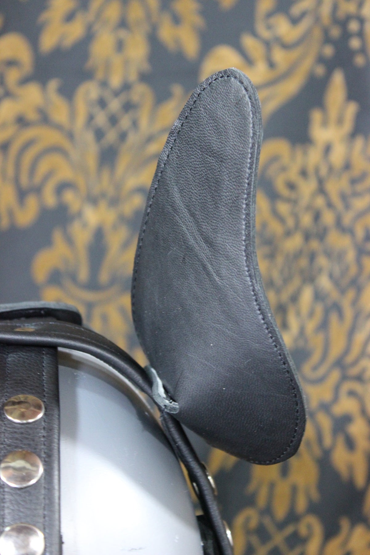 Husky style Pup Hood in Black and Gray - view 21