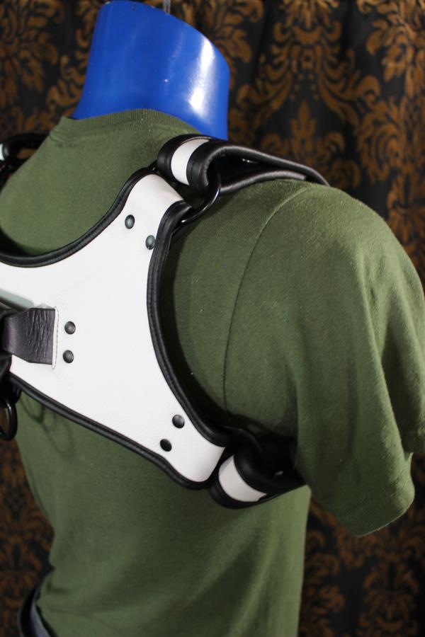 Two-Tone Service Pup Bulldog Harness - view 6