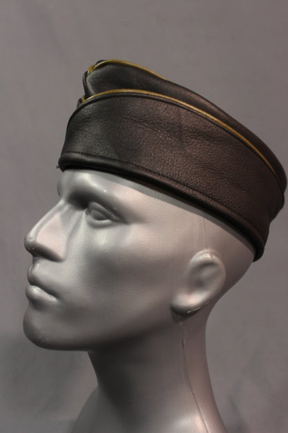 Leather Garrison Cap - view 12