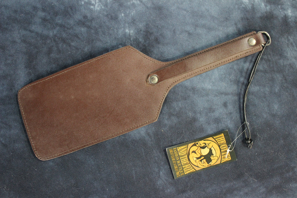 Flat Leather Paddle by Otter and Fox - view 3