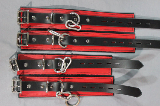 Restraint set add-on for St. Andrew's Cross - front view