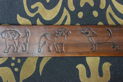 Embossed Puppy Pattern Belt - view 13