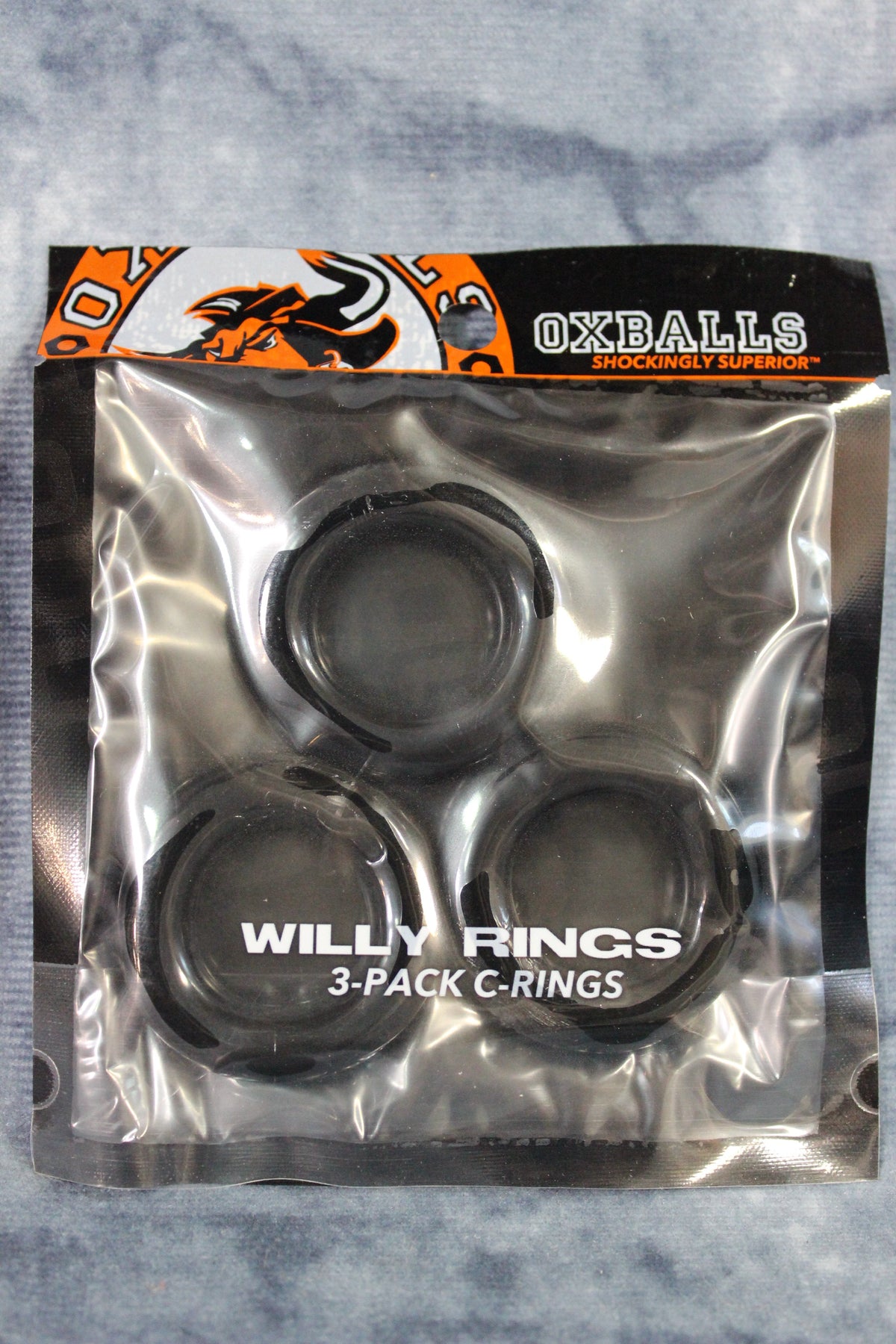 Oxballs Willy Rings 3-pack - front view