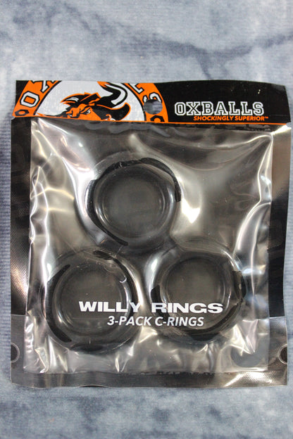 Oxballs Willy Rings 3-pack - front view