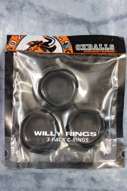 Oxballs Willy Rings 3-pack - front view