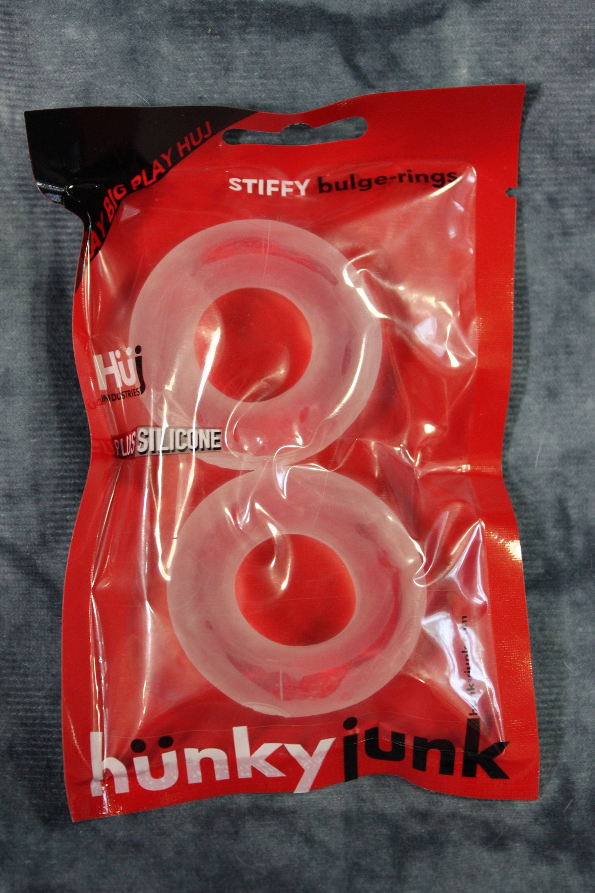 Oxballs STIFFY bulge c-ring 2-pack HÜNKYJUNK - front view