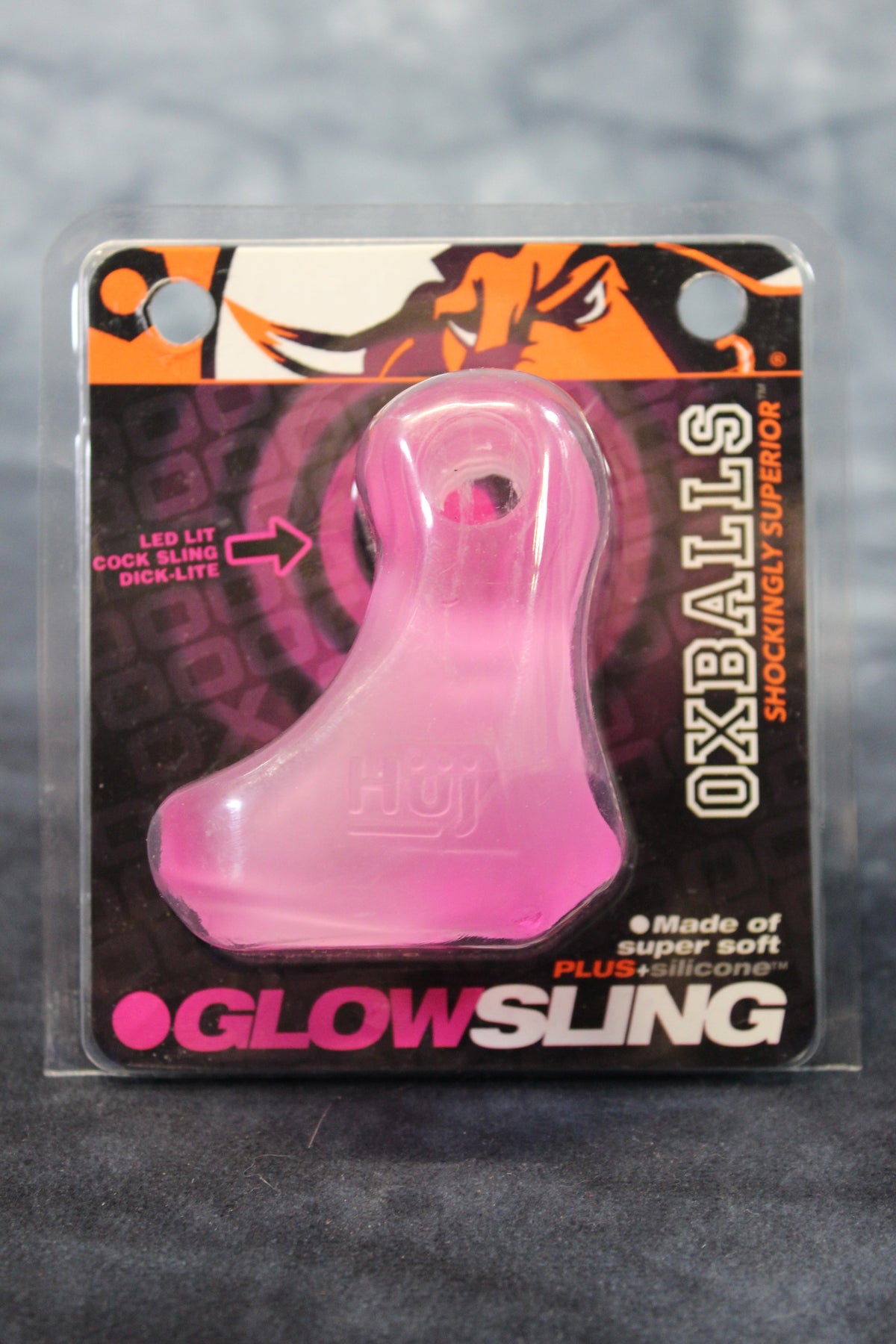 Oxballs Glowsling Pink Ice - front view