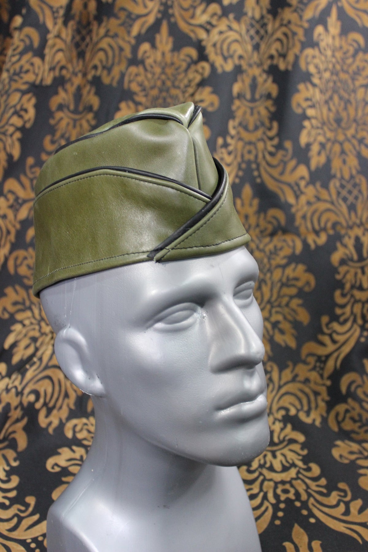Leather Garrison Cap - view 19