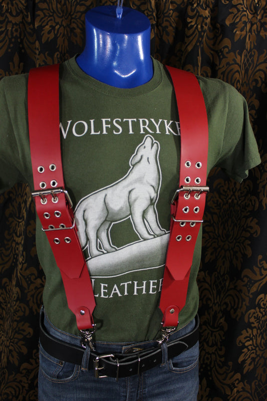 Double Wide Suspenders - front view
