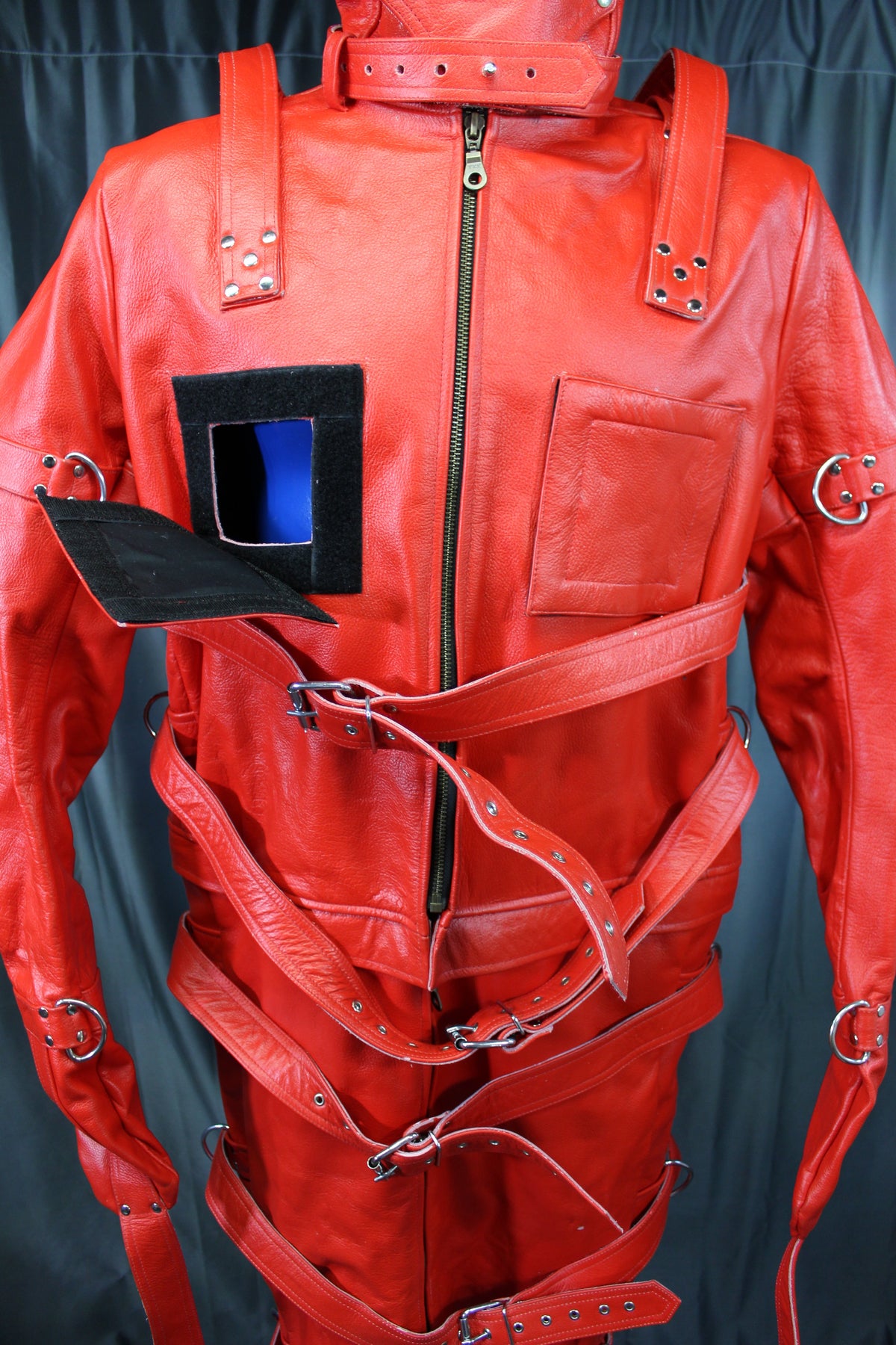 Custom Leather Sleep Sack - front view