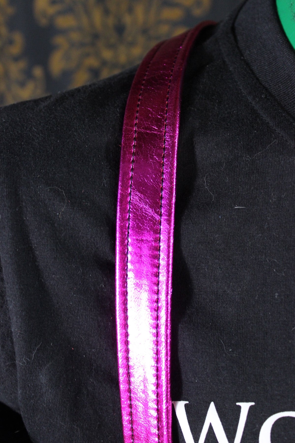 Metallic Pink Suspenders - view 3