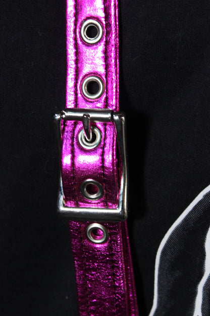 Metallic Pink Suspenders - view 4