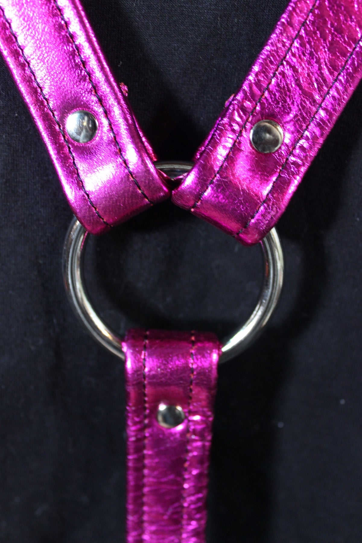 Metallic Pink Suspenders - view 6