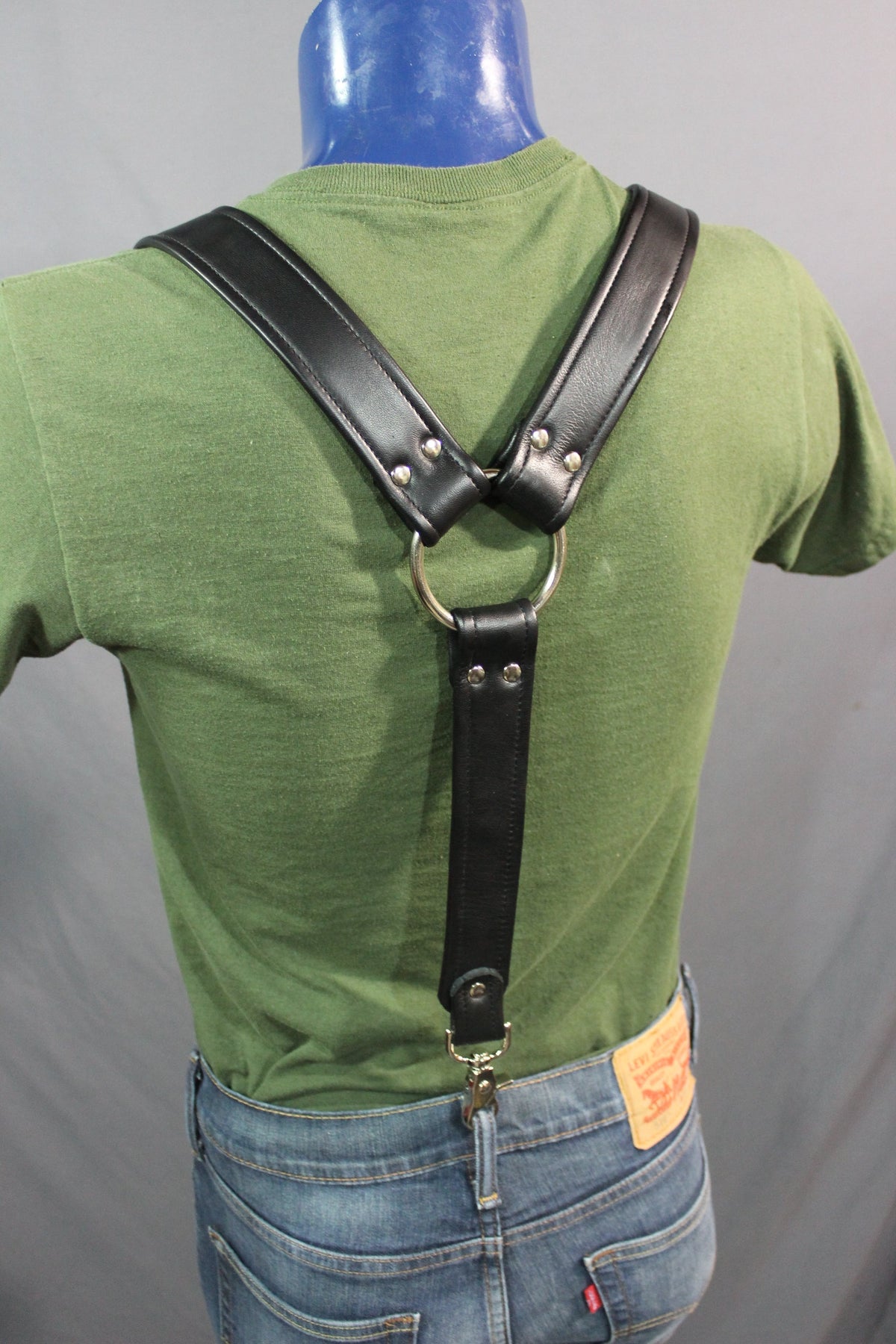 Classic Leather Suspenders - view 3