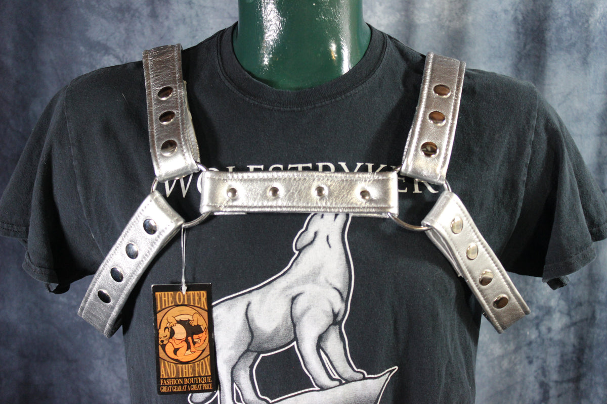 The Otter and The Fox Leather Bulldog Harness - view 2