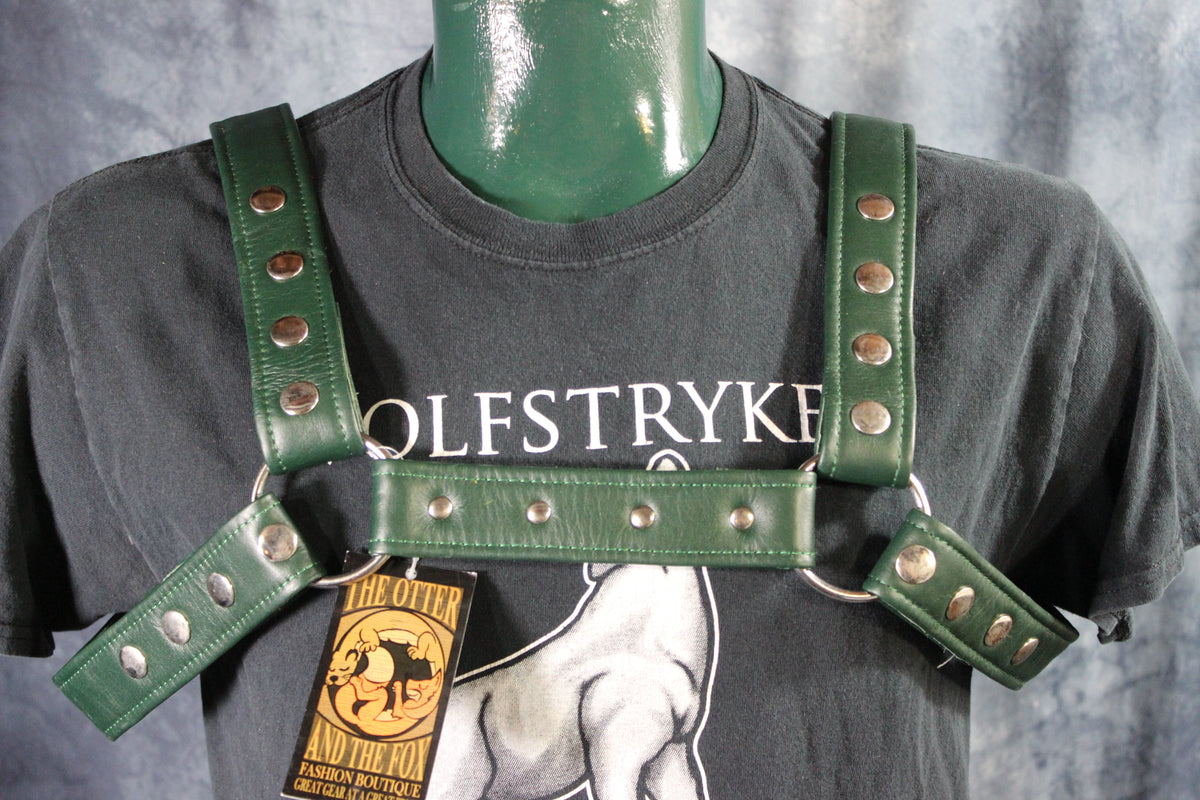 The Otter and The Fox Leather Bulldog Harness - view 3