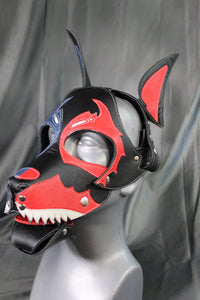 "Venom" Pup Hood - front view