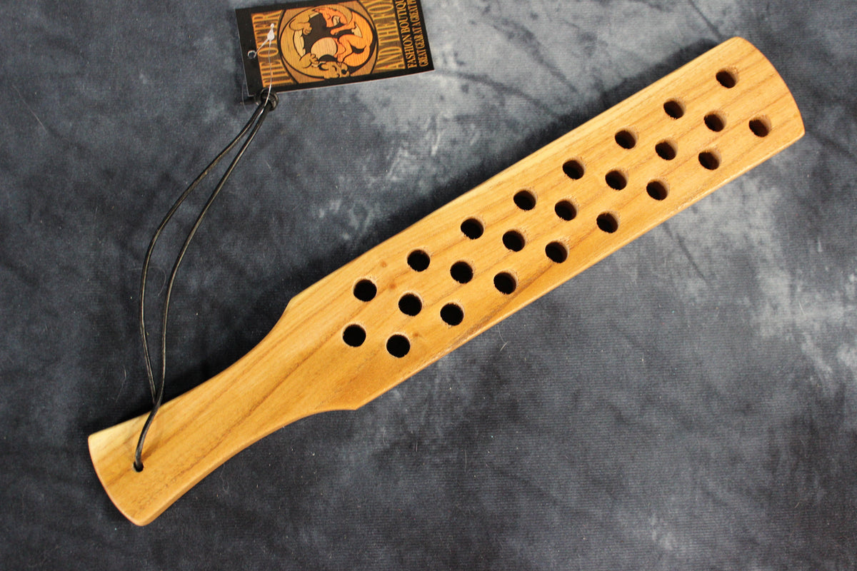 Wooden Paddle - front view