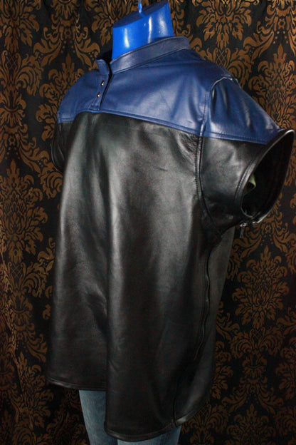 "Trek" Style Leather Shirt - view 3