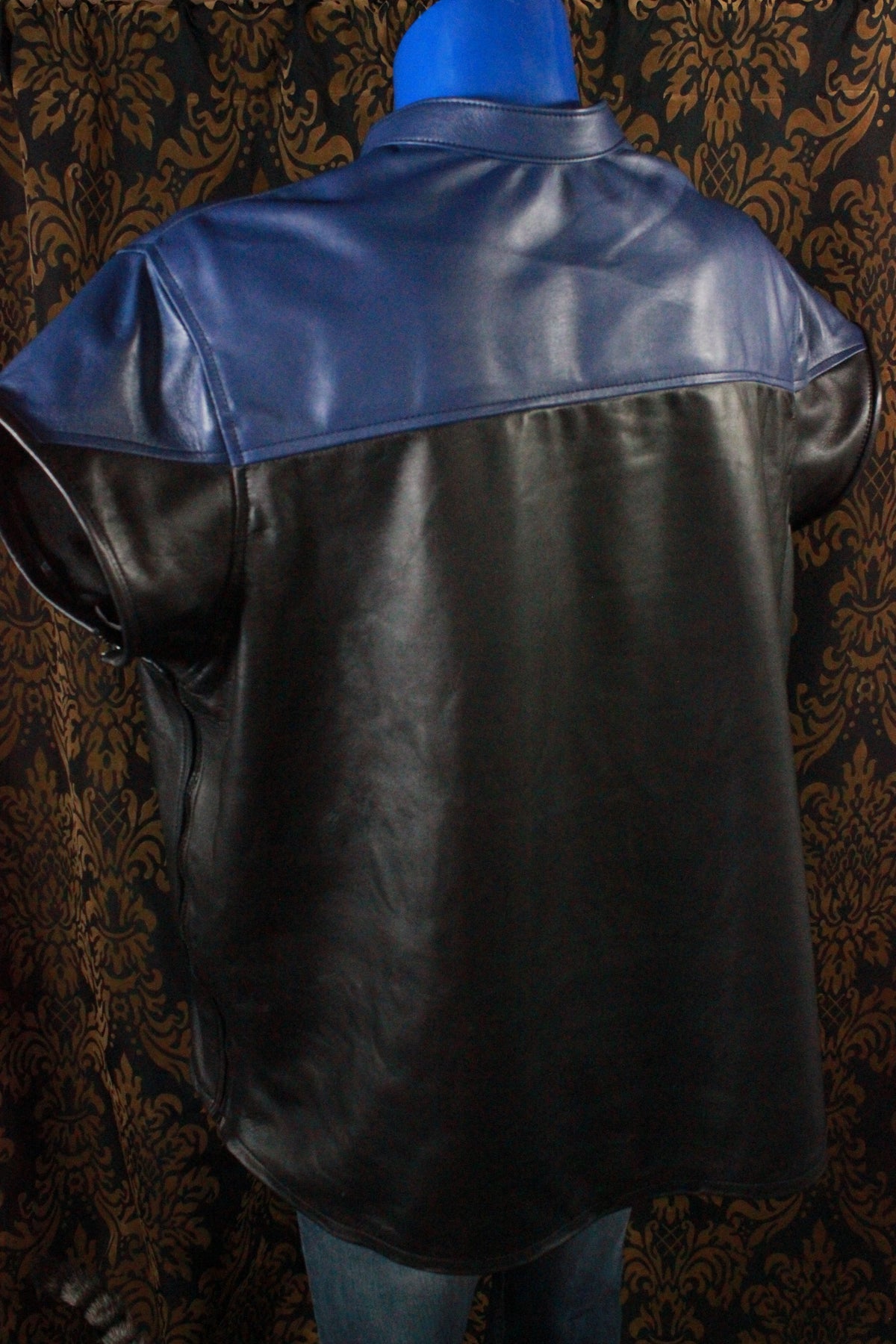 "Trek" Style Leather Shirt - view 4